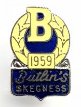 Butlins 1959 Skegness holiday camp badge
