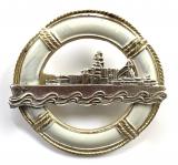 Royal Navy Admiral-class battlecruiser ship lifebuoy badge possibly HMS Hood