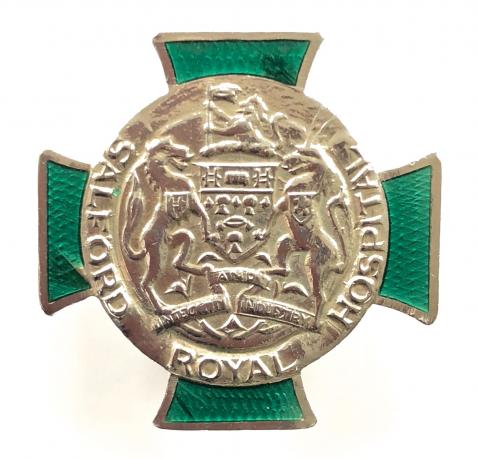 Salford Royal Hospital silver nurses badge