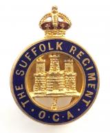 The Suffolk Regiment Old Comrades Association OCA lapel badge