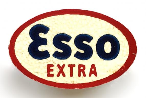 Esso Extra Motor Oil promotional badge circa 1960s