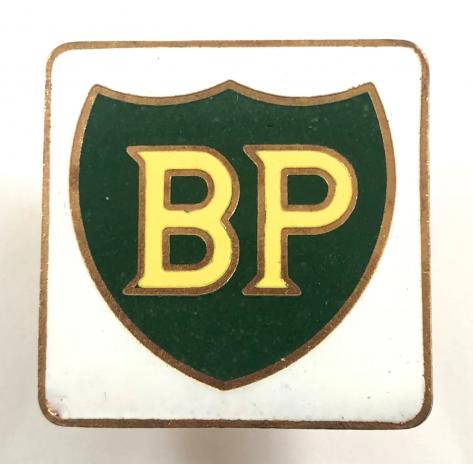 British Petroleum BP company advertising badge circa 1960's