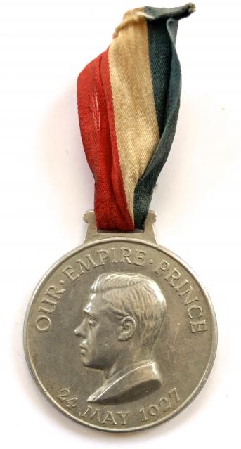 Prince Edward The Prince of Wales 1926 Empire Day medal