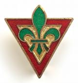YMCA Boy Scouts pin badge by Marples & Beasley Birmingham