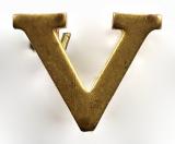 Daily Sketch Newspaper V for Victory Campaign home front badge