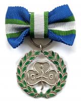 Girl Guides Laurel Award 1967 silver medal