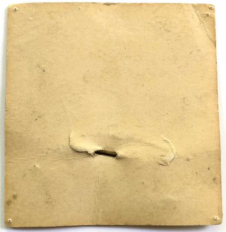 British Red Cross 1916 Zeppelin wire card backing sold to raise funds for the war effort