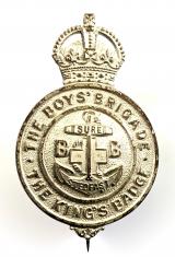 Boys Brigade Kings Badge 1927 to 1953