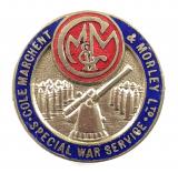 Cole Marchent & Morley Ltd Bradford traction tramway diesel engines Special War Service munitions badge