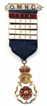 WW1 Queen Marys Needlework Guild QMNG war workers badge