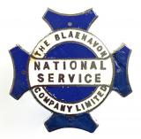 Blaenavon Company Ltd Wales On National Service war worker badge