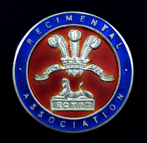 South Lancashire Regimental Association 1938 silver OCA badge