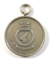 HMS Highflyer Royal Naval Base prize medal Trincomalee Ceylon