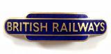 British Railways Eastern Region totem style cap badge J.R.Gaunt