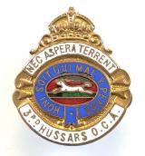 3rd Hussars Old Comrades Association OCA badge Phillips Aldershot
