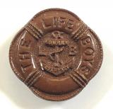 The Life Boys Leaders small bronze collar pin badge 1927 to 1966