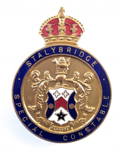 Stalybridge Special Constable police badge low issue number 13