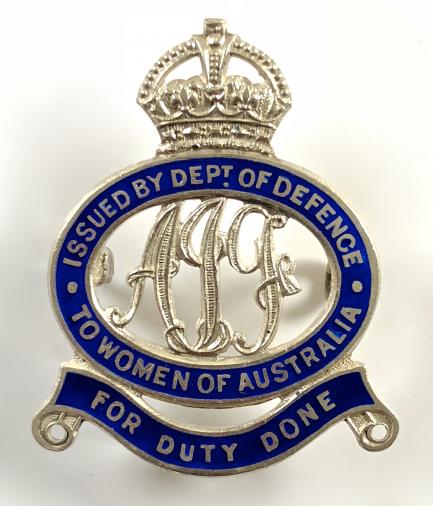 WW1 Australian Imperial Force Female Relatives Badge