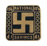 WW1 National War Savings Committee lapel badge