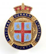 WW1 Durham County Special Constable police reserve badge