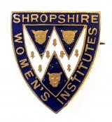 Shropshire Women's Institute WI badge by Vaughtons Ltd