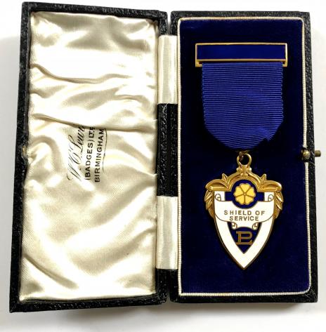 Primrose League Shield of Service Medal