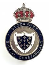 Stockport Special Constabulary police badge