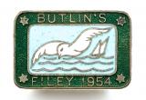 Butlins Filey 1954 holiday camp seagull badge