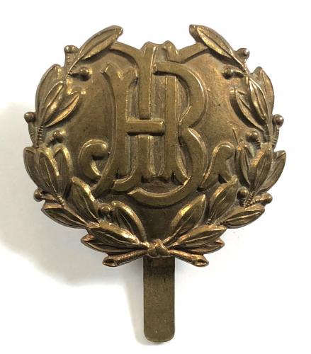 Jewish Lads Brigade Brass Cap Badge