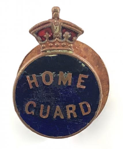 WW2 Home Guard Home Front Invasion Defence lapel badge