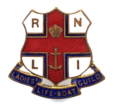 Royal National Lifeboat Institution RNLI Ladies Life Boat-Guild badge