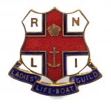 Royal National Lifeboat Institution RNLI Ladies Life Boat-Guild badge