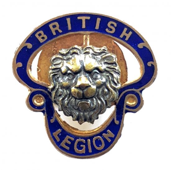 British Legion large 1st pattern membership lapel badge