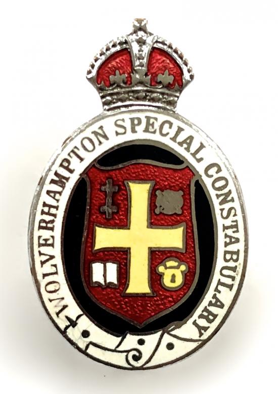 Wolverhampton Special Constabulary police badge