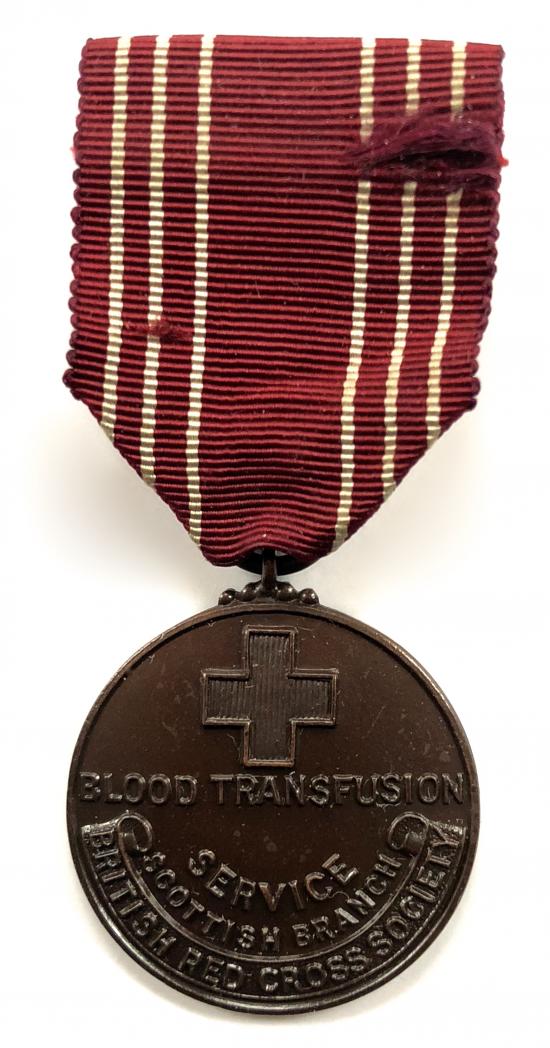 British Red Cross Society Blood Transfusion Service Scottish Branch badge