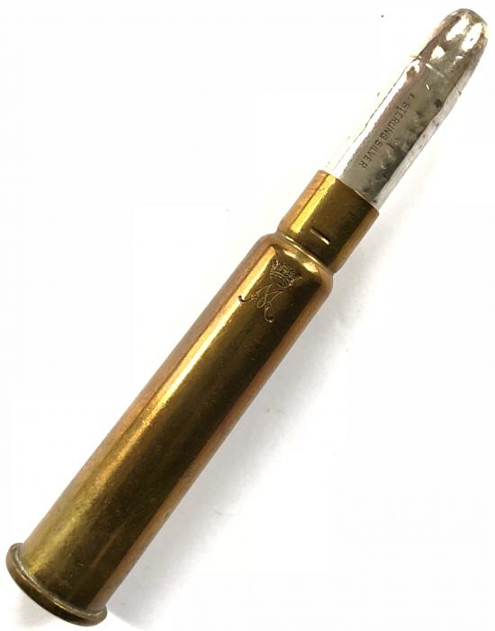 WW1 Princess Mary Christmas 1914 Gift Fund silver top bullet pencil