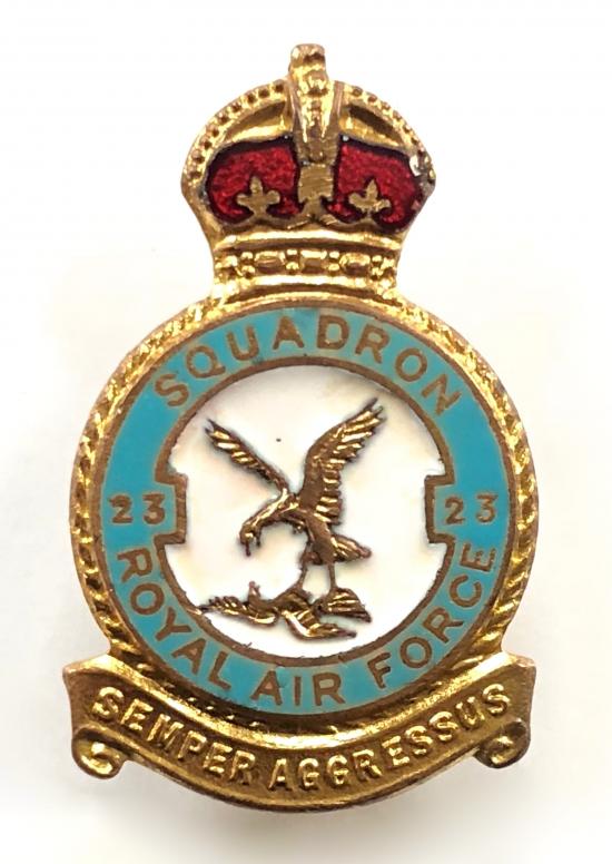 80 Squadron RAF Pin Badge 
