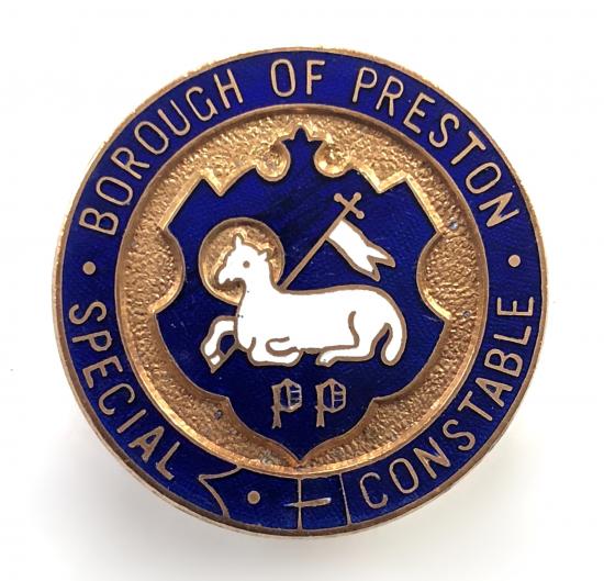 WW1 Preston Borough Special Constable police badge