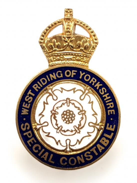 West Riding of Yorkshire Special Constable police badge