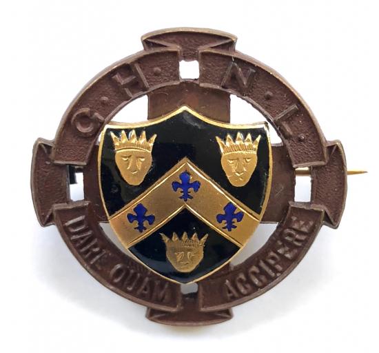 Guy's Hospital Nurses League badge by Alfred Clark London