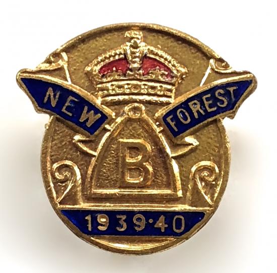 New Forest Beagles hunt badge 1939 to 1940