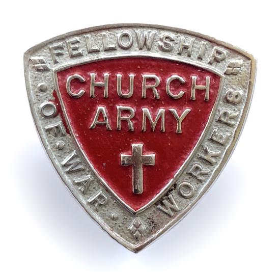 WW2 Church Army Fellowship of War Workers home front badge