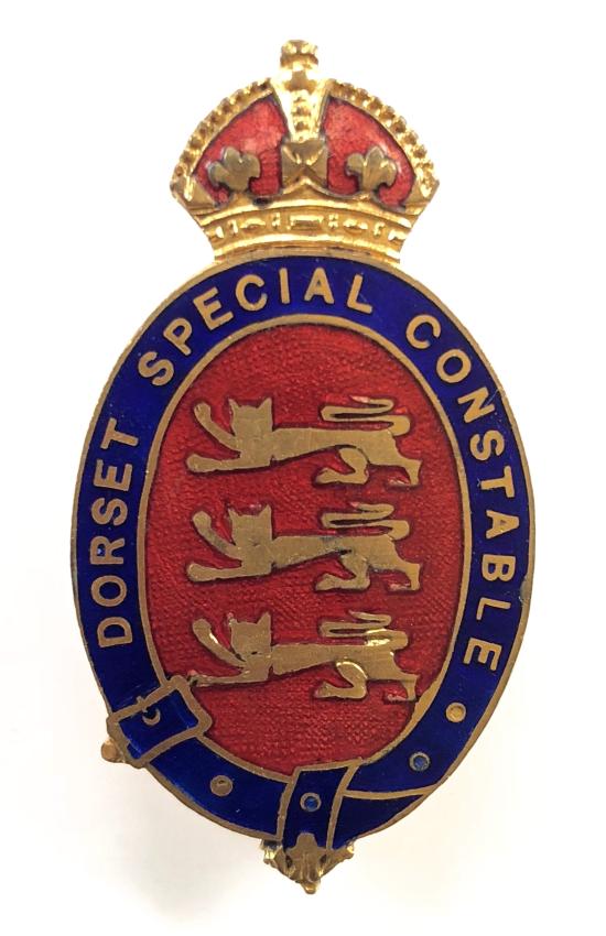 WW1 Dorset Special Constable police badge