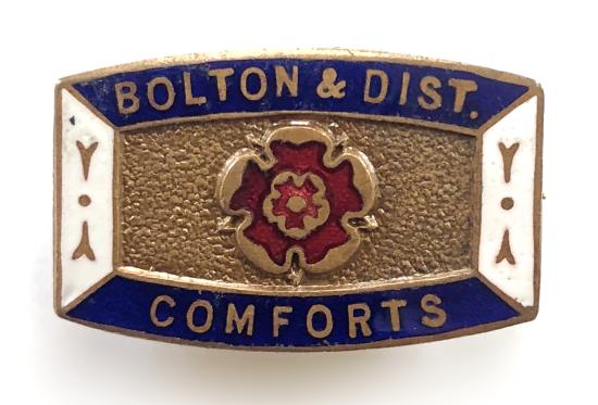 Bolton & District Comforts Fund service welfare badge