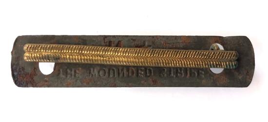 WW1 The Wounded Stripe No.4 official uniform sleeve badge