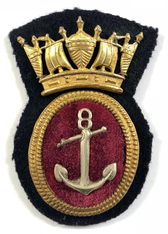 WW2 Merchant Navy Petty Officer gold bullion cap badge