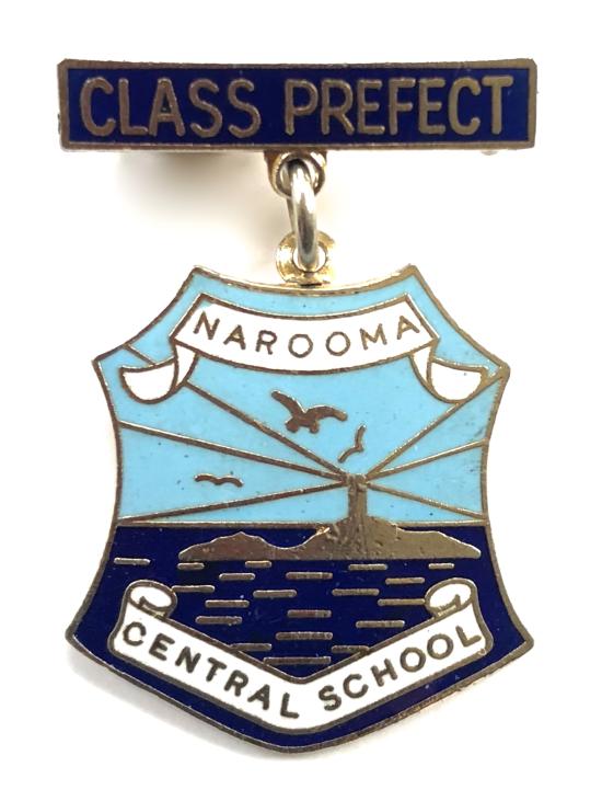 Narooma Central School Class Prefect Badge Australia NSW