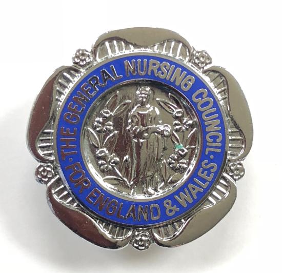 General Nursing Council State Registered Nurse SRN badge unnamed