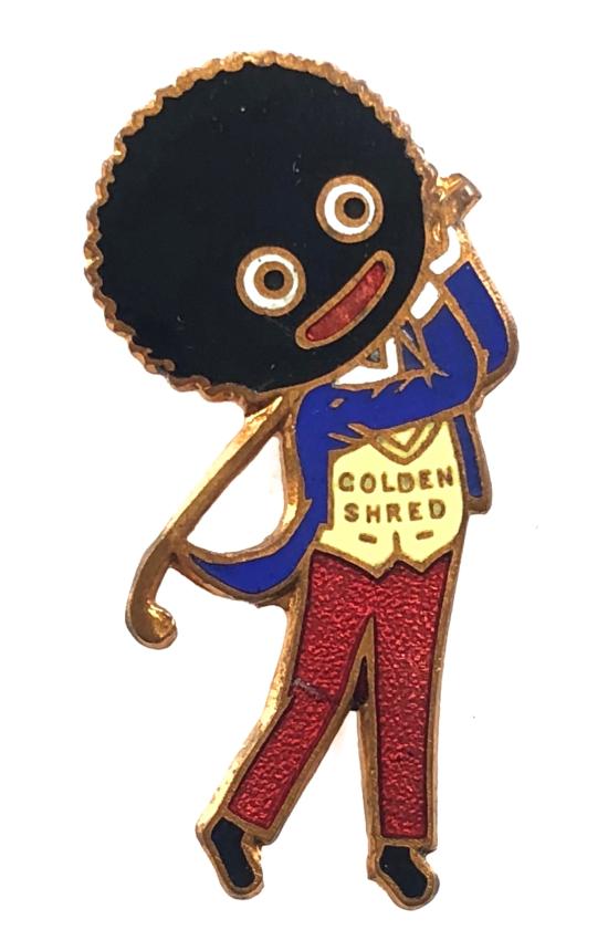 Robertsons pre-war 1928 Jolly Golly Golfer promotional badge