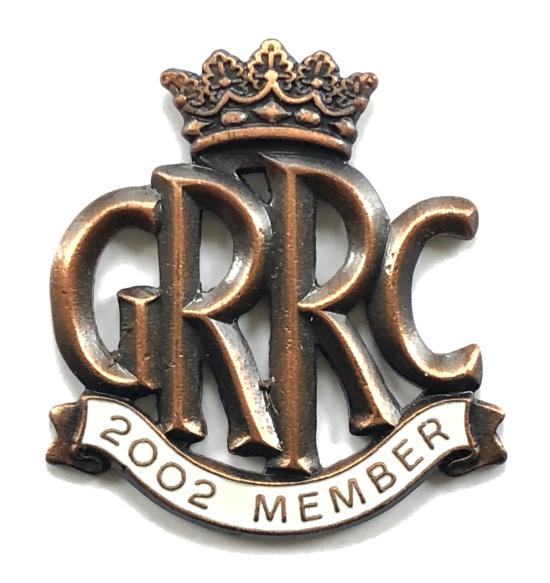 Goodwood Road Racing Club GRRC 2002 membership badge